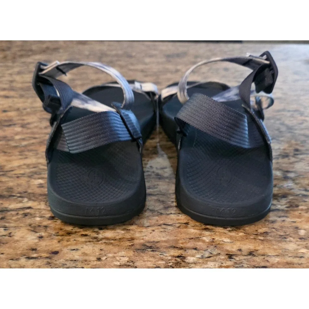 Chaco Z/Volv 2 Mens Sandals Size 12 Blue White Tie Dye Hiking Strappy